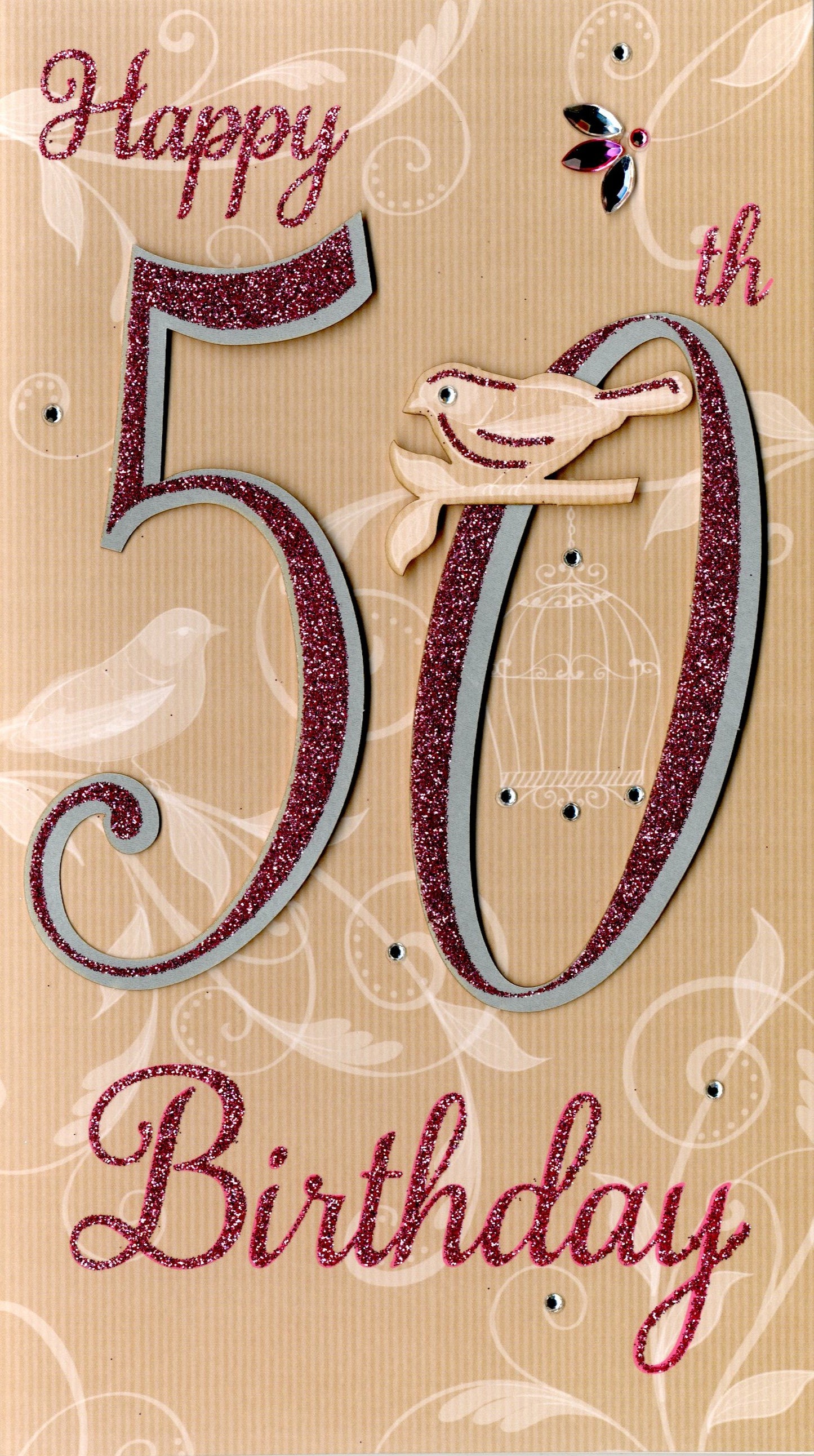 Happy 50th Birthday Greeting Card
