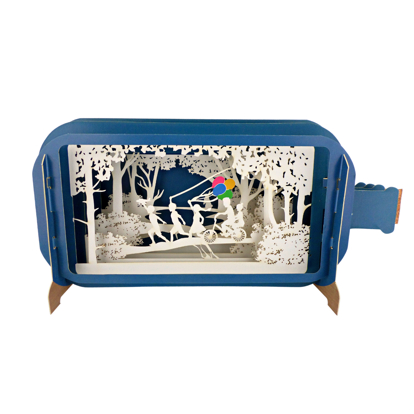 Message In A Bottle Adventure Pop Up Any Occasion Greeting Card