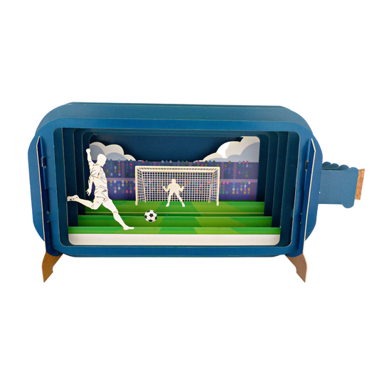 Message In A Bottle Football Pop Up Any Occasion Greeting Card