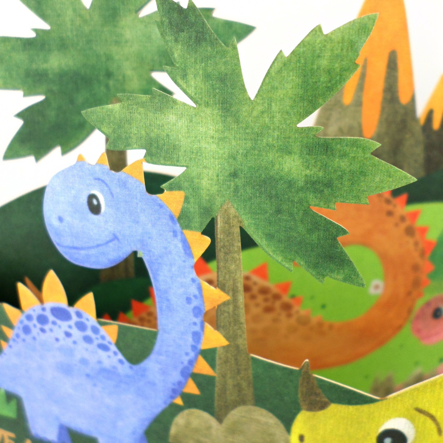 Dinosaurs Rawsome 3D Pop Up Birthday Card For Child