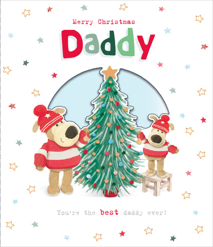 Boofle You're The Best Daddy Ever Christmas Greeting Card