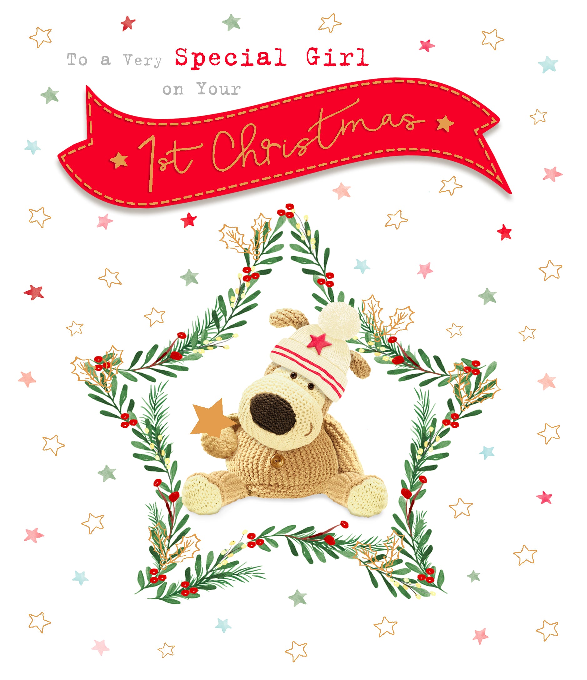 Tarjeta De Navidad Para Abuelo Boofle – Tarjeta De Navidad Para Abuela Y Abuelo – Tarjeta De Navidad