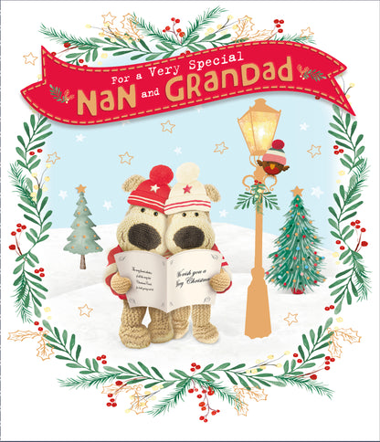 Boofle A Very Special Nan & Grandad Christmas Greeting Card
