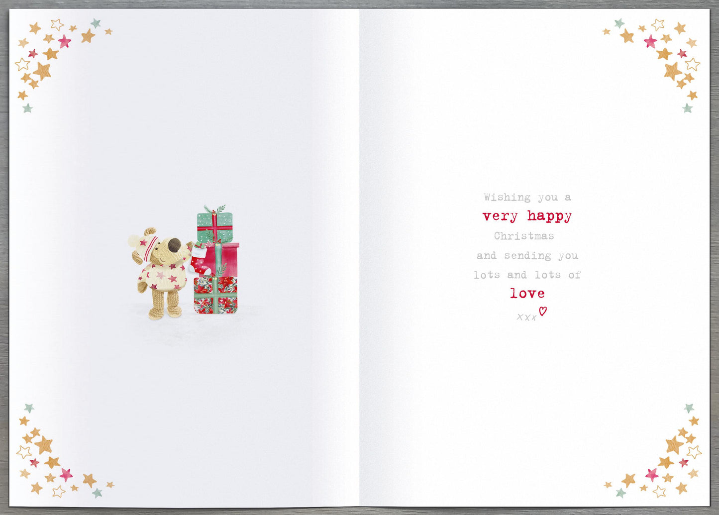 Boofle Very Wonderful Nannie Christmas Greeting Card