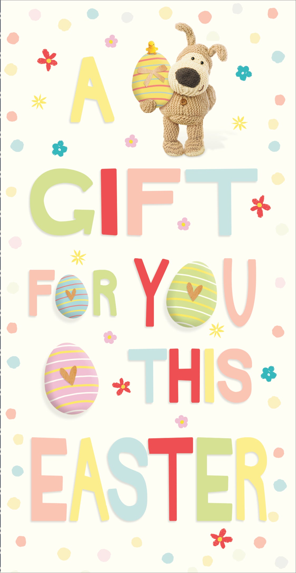 Boofle A Gift This Easter Fun Easter Gift Card Cute Money Wallet Card