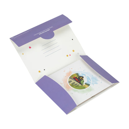 Vintage Steam Train Any Occasion 3D Pop Up Greeting Card