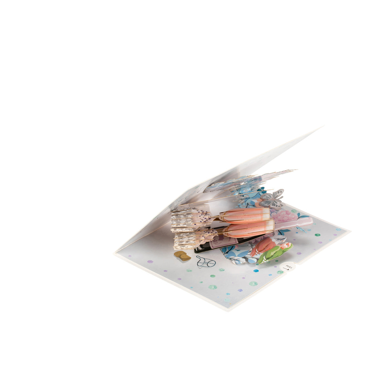 Diamond Wedding 60 Years Anniversary 3D Pop Up Greeting Card