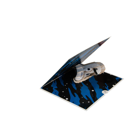 Star Wars Imperial Stormtrooper Helmet  3D Pop Up Greeting Card