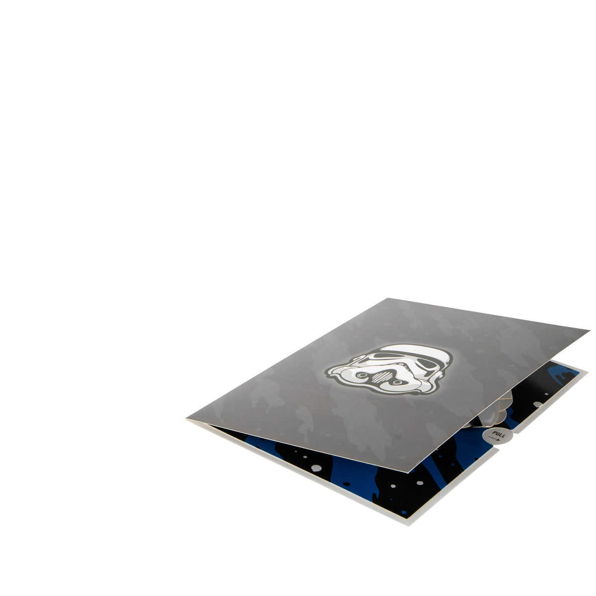 Star Wars Imperial Stormtrooper Helmet  3D Pop Up Greeting Card