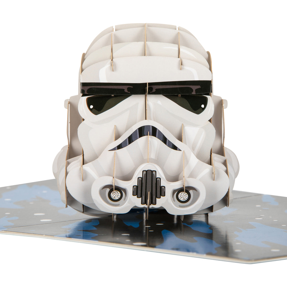 Star Wars Imperial Stormtrooper Helmet  3D Pop Up Greeting Card