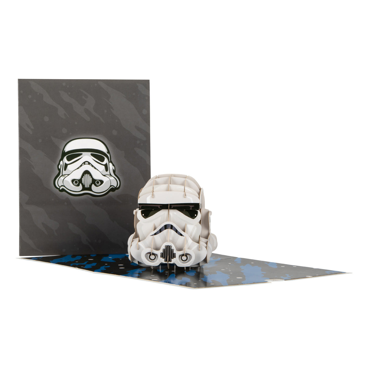 Star Wars Imperial Stormtrooper Helmet  3D Pop Up Greeting Card