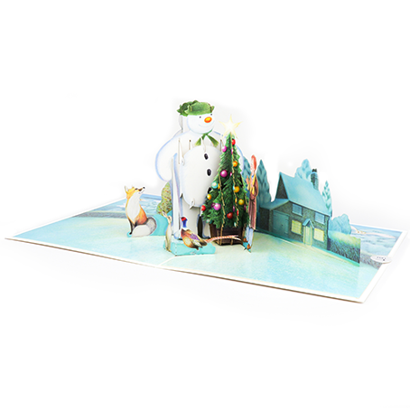 The Snowman Pop Up Christmas Greeting Card