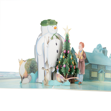 The Snowman Pop Up Christmas Greeting Card