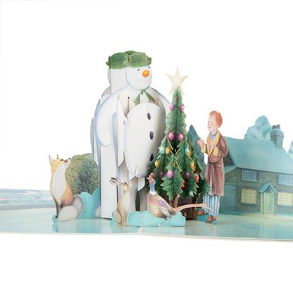 The Snowman Pop Up Christmas Greeting Card