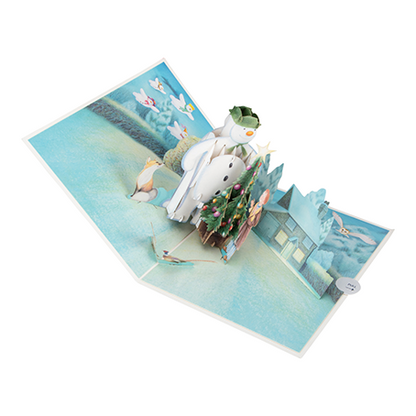 The Snowman Pop Up Christmas Greeting Card