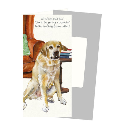 Labrador Happily Ever After Little Dog Laughed Greeting Card