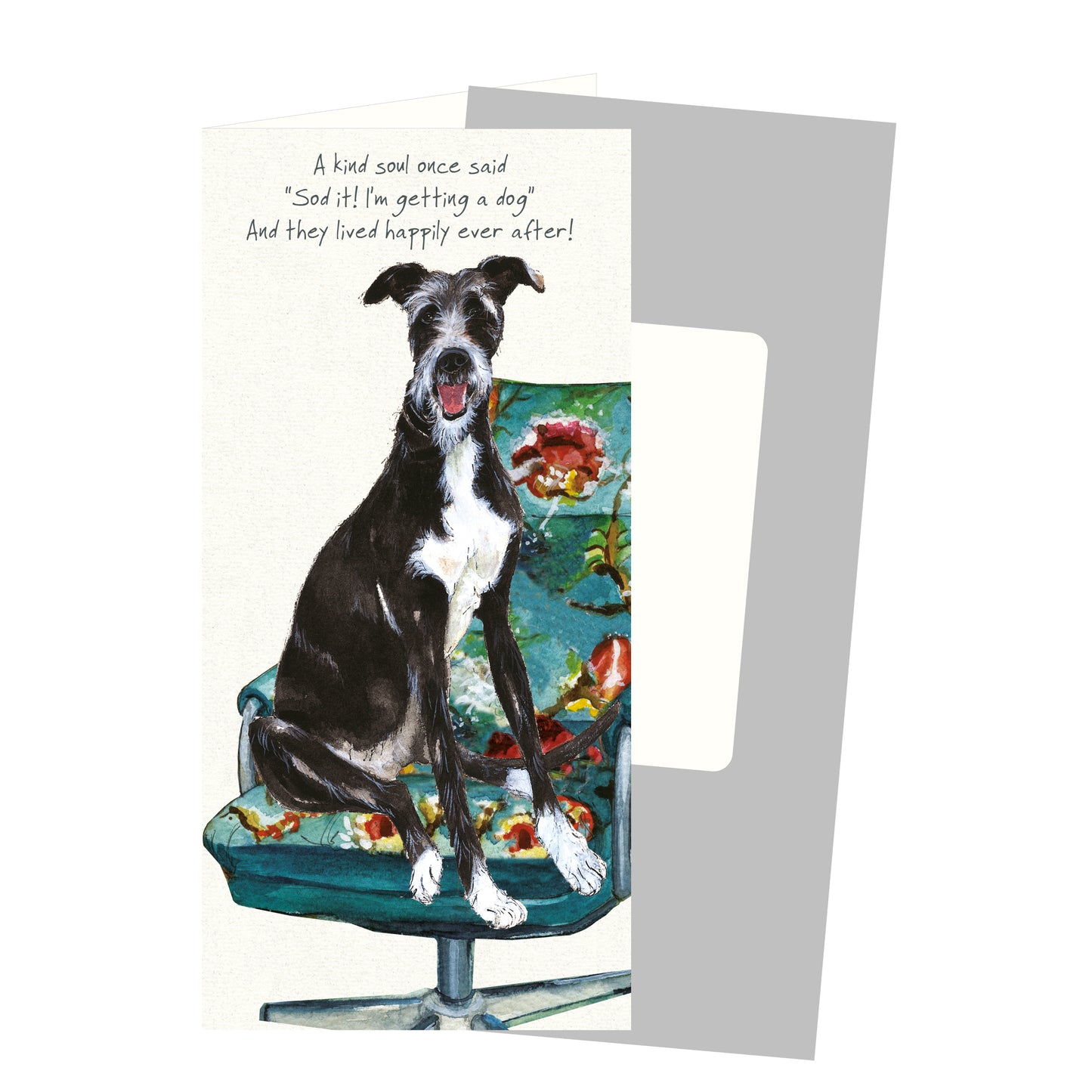 Getting A Dog Happily Ever After Little Dog Laughed Greeting Card