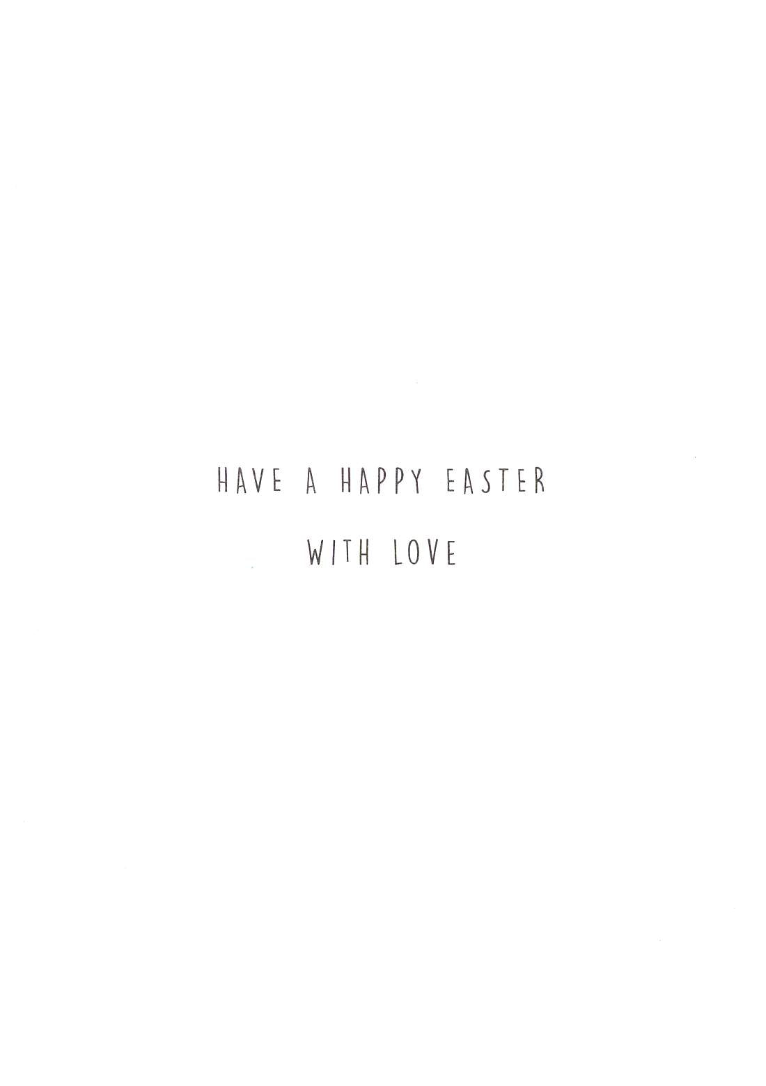 A Lovely Daughter Egg-Ceptional Contemporary Easter Greeting Card