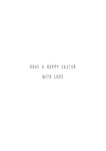 A Lovely Daughter Egg-Ceptional Contemporary Easter Greeting Card
