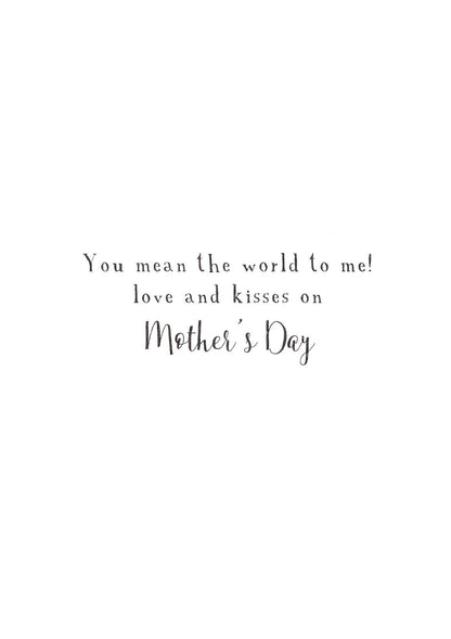 To A Special Mummy Mini-Me In Tow Cute Dog Mother's Day Greeting Card