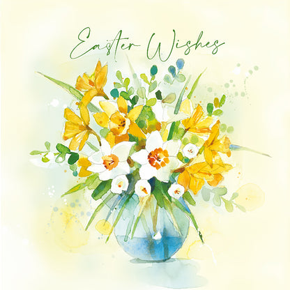 Pack Of 5 Easter Wishes Sunshine In Bloom Pack Of Easter Greeting Cards