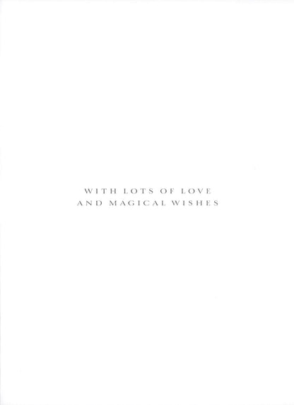 Embellished Special Little Boy Your 1st First Christmas Card