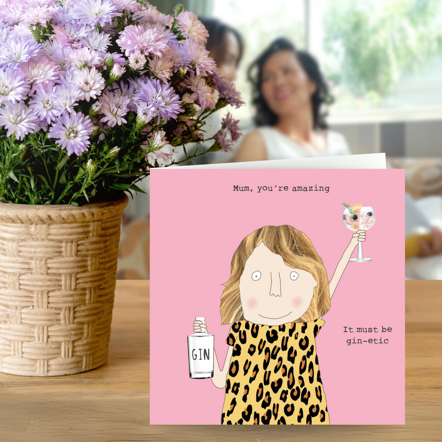 Rosie Made A Thing Mum You're Amazing Gin Mother's Day Funny Greeting Card