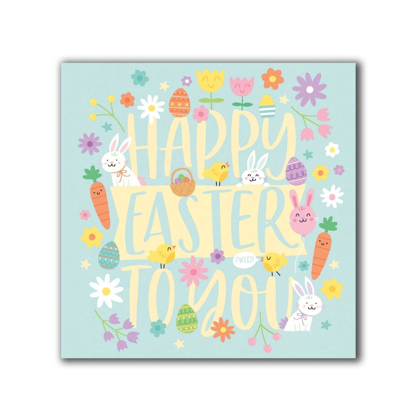 Pack Of 6 British Heart Foundation Happy Easter Cards Charity Greeting Cards