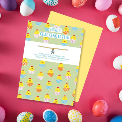 A Cracking Easter Bracelet Chick-Tastic Fun Easter Card & Gift Greeting Card