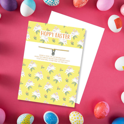 Hoppy Easter Bracelet Hoppin' Fun Easter Card & Gift Greeting Card
