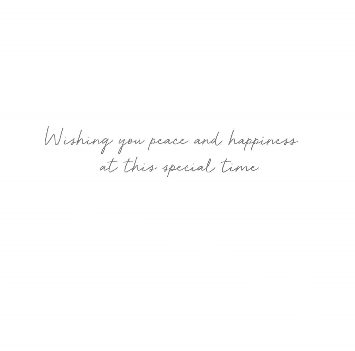 Felt Flowers Easter Joy Easter Spring Flowers Hand-Finished Greeting Card