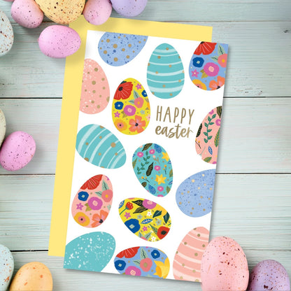 Happy Easter Eggstraordinary Eggs Easter Money Wallet Greeting Card Gift Card