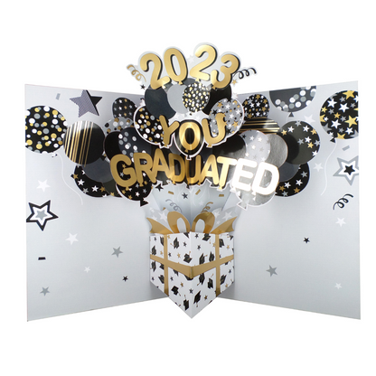 Pop Out You Graduated 2023 Graduation Card Card