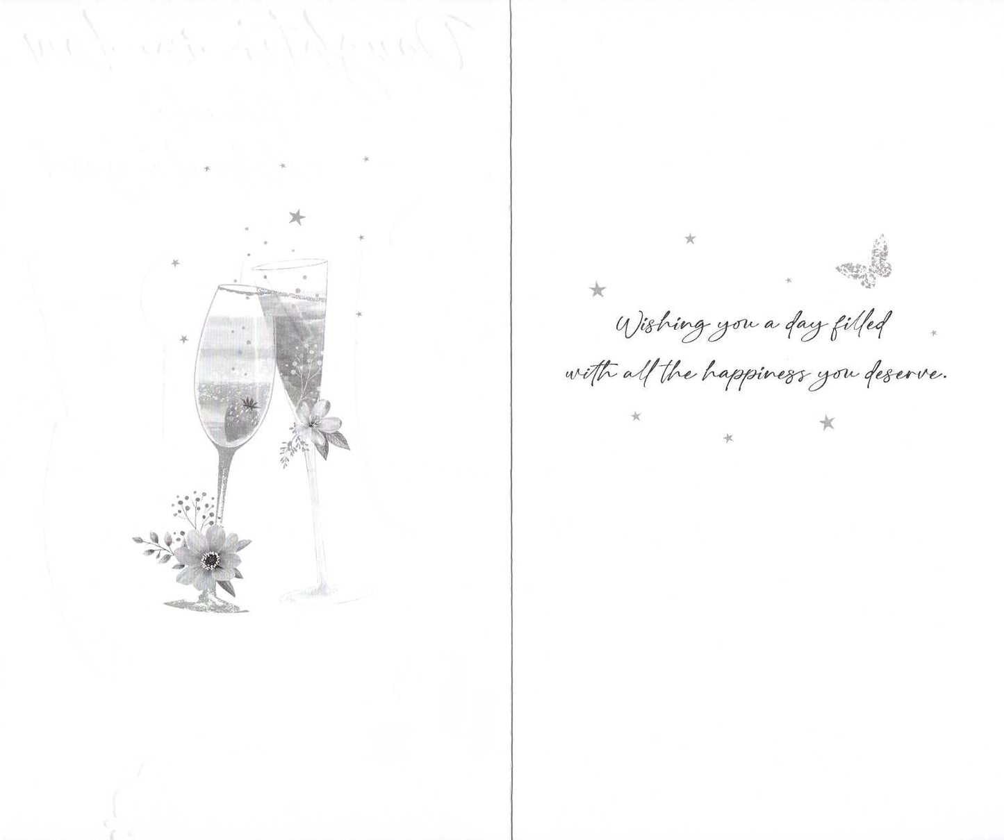 Daughter-In-Law Birthday Card Embellished Cocktails Champagne Greeting Card