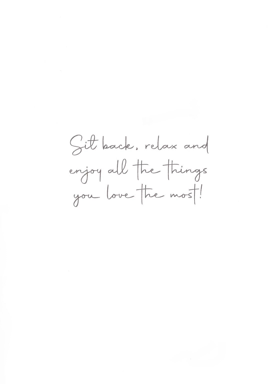 Loveliest Mum Pawsitively Relaxed Mother's Day Contemporary Greeting Card