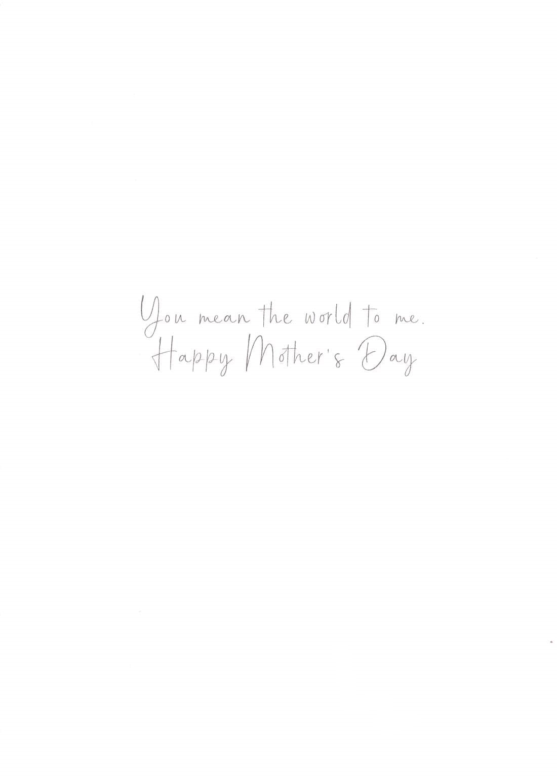 Wonderful Mum Bloom With Happiness! Mother's Day Contemporary Greeting Card