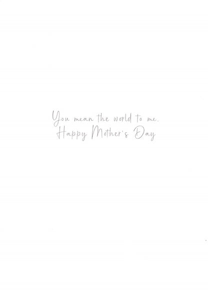 Wonderful Mum Bloom With Happiness! Mother's Day Contemporary Greeting Card