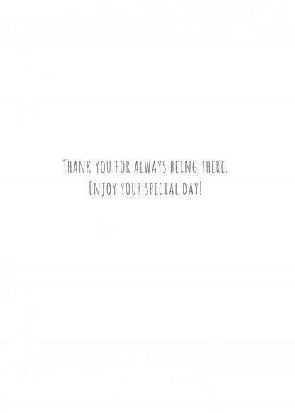 Mother My Best Friend Blooming Besties Forever! Mother's Day Greeting Card