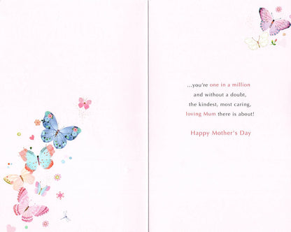Very Special Mum Love In Bloom Mother's Day Hand-Finished Greeting Card