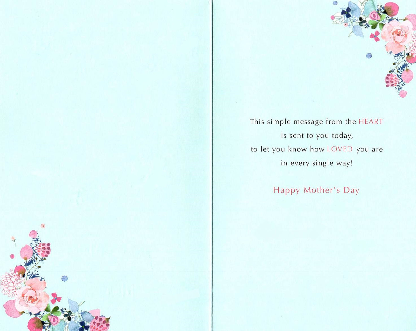 My Wonderful Mum Love, In Full Bloom Mother's Day Hand-Finished Greeting Card