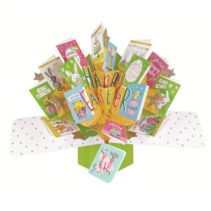 To Special Friends Happy Easter 3D Pop Up Card