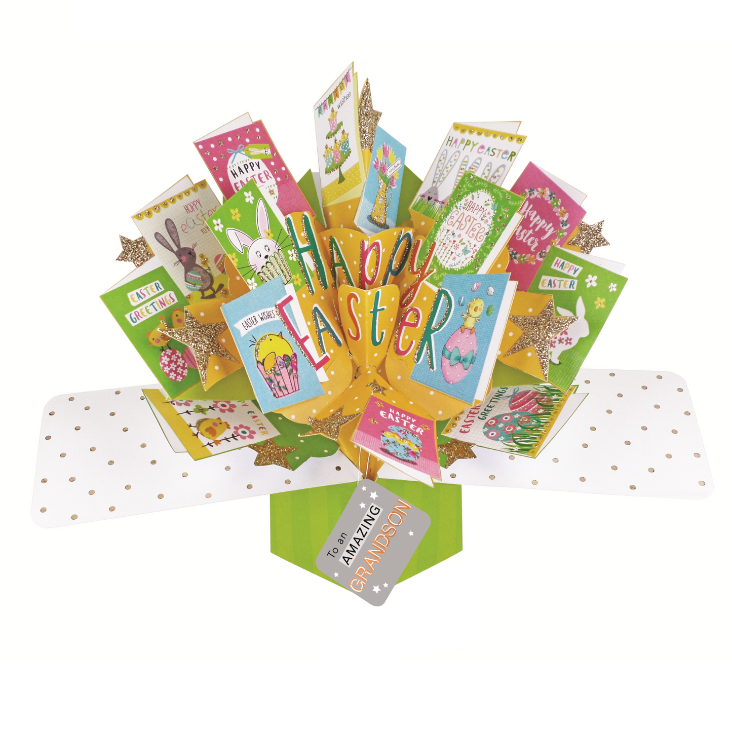 To An Amazing Grandson Happy Easter 3D Pop Up Card