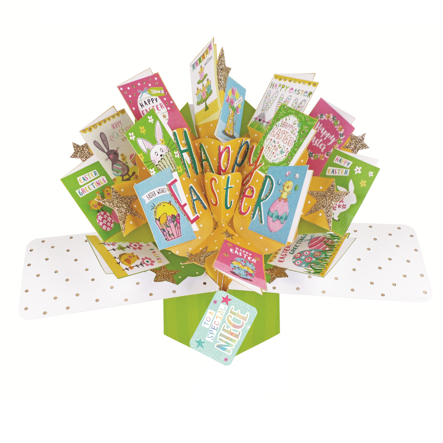 To A Special Niece Happy Easter 3D Pop Up Card