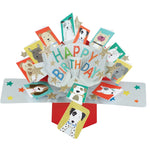 Birthday Dogs Happy Birthday Pop Up Greeting Card