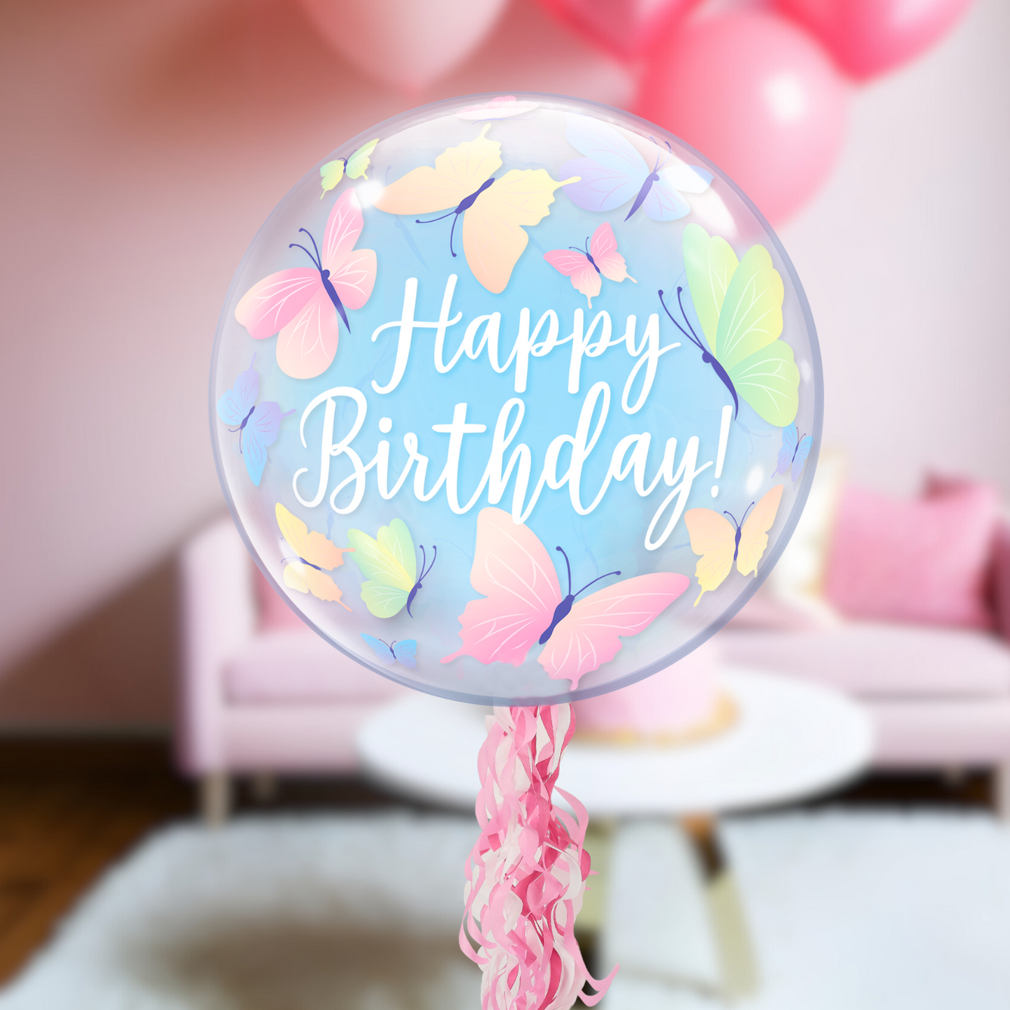 Granny Birthday Pop Up Card & Musical Balloon Surprise Delivered In A Box