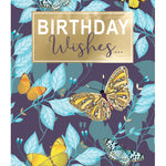 Birthday Wishes Butterflies Birthday Card