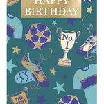 Happy Birthday Football Themed Birthday Card