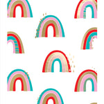 Embossed Foiled Rainbows Any Occasion Card