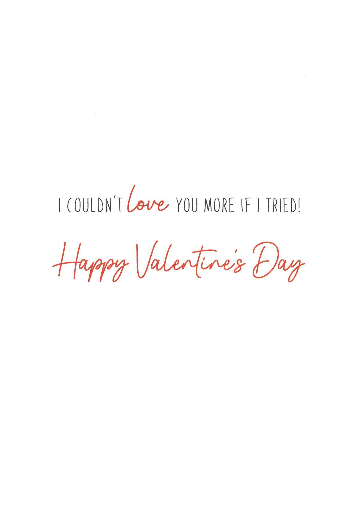 Amazing Husband Love Is Golden Valentines Day Hand-Finished Greeting Card