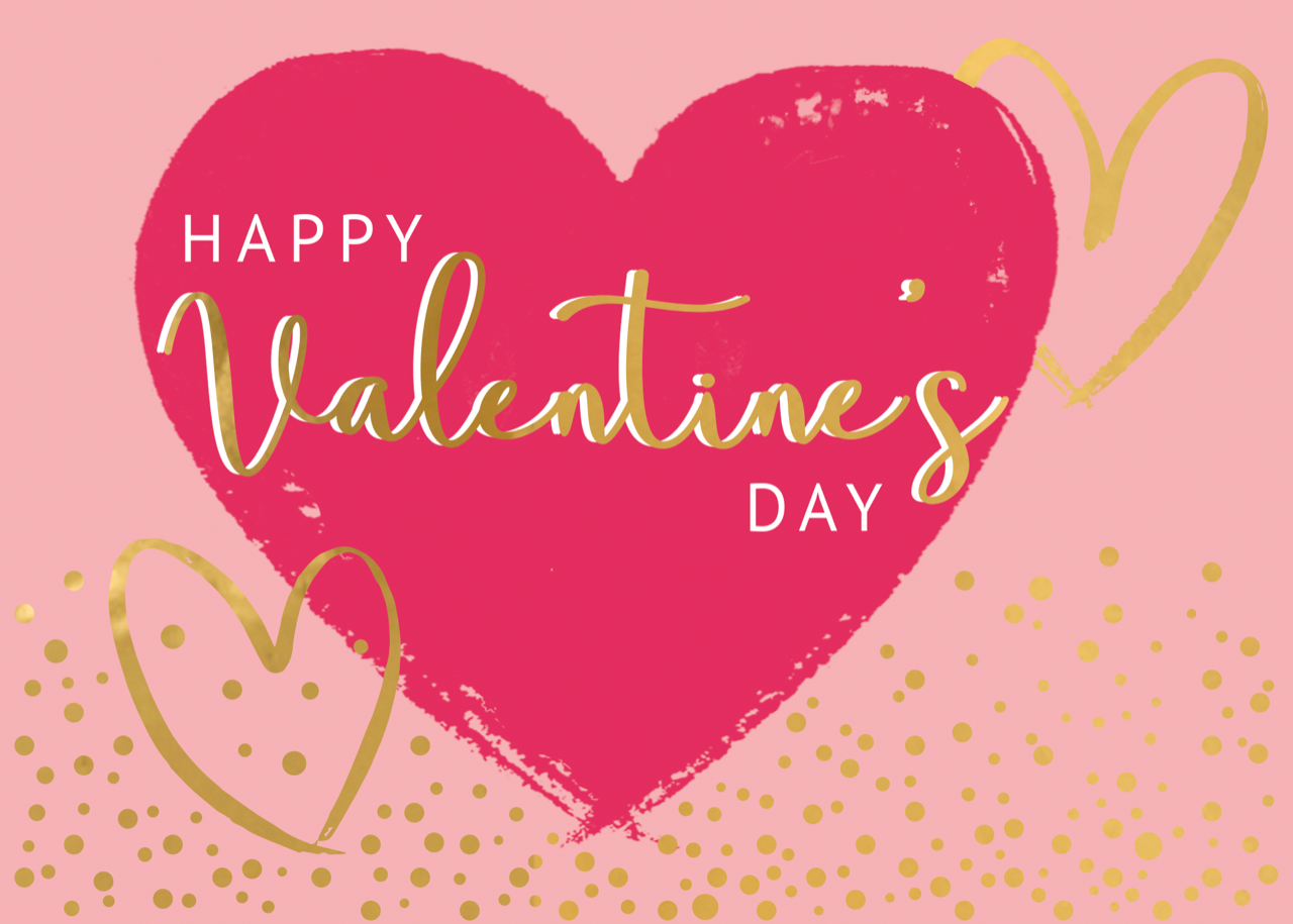 Happy Valentine's Day Big Love Energy Valentines Day Pop Up Greeting Card